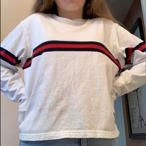 Brandy Melville Striped Acacia Top